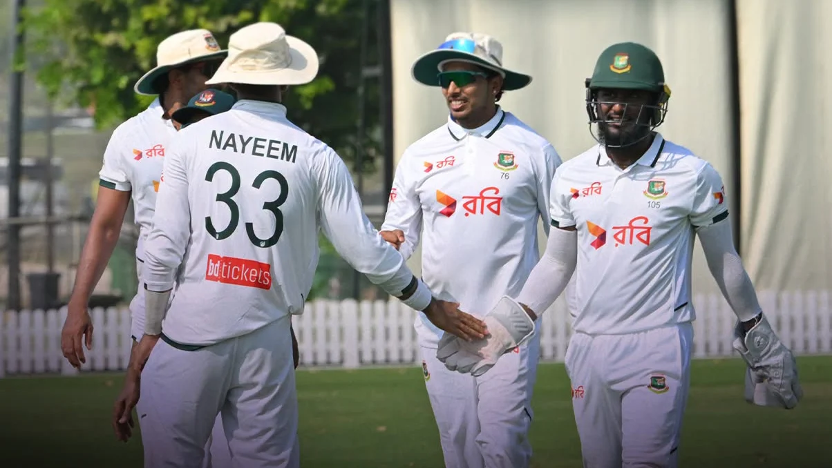 আফগানিস্তানের বিপক্ষে টেস্টের আগের প্রস্তুতি ম্যাচটি ড্র করল বাংলাদেশ